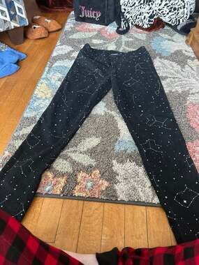 Black heart jeans size 9.
